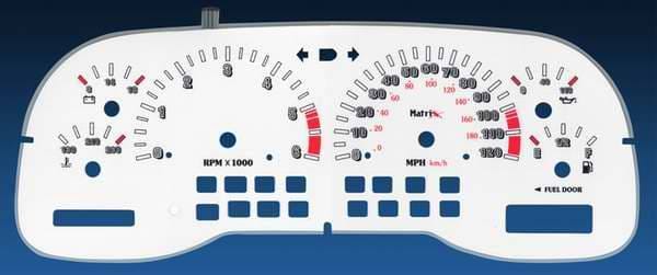 Reverse Speed Glo Gauges - 11131