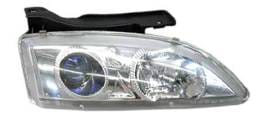 I-Tech Chrome Housing Headlights with Blue Lights - 02KSCC95PCB