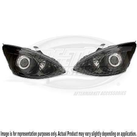 I-Tech Projector Headlights with Chrome Housing and Blue Lights - 02KSFU00PCBRIM