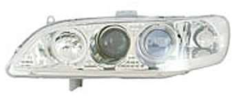 I-Tech Projector Headlights with Chrome Housing and Clear Lights - 02KSHA98PCCRIM
