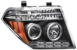 Nissan Frontier In Pro Carwear Projector Headlights - CWS-1009B2