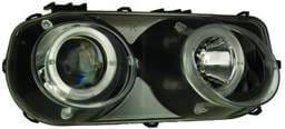 Acura Integra IPCW Headlights - Projector with Rings - Black Housing & Clear Projector - 1 Pair - CWS-107B2