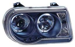 Chrysler 300 IPCW Headlights - Projector with Rings - 1 Pair - CWS-412B2