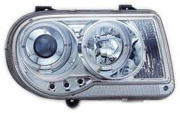 Chrysler 300 IPCW Headlights - Projector with Rings - 1 Pair - CWS-412C2
