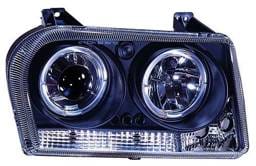 Chrysler 300 IPCW Headlights - Projector with Rings - 1 Pair - CWS-413B2