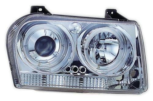 Chrysler 300 IPCW Headlights - Projector with Rings - 1 Pair - CWS-413C2