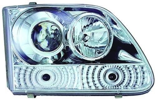 Ford Expedition IPCW Headlights - Projector with Rings - 1 Pair - CWS-501C2