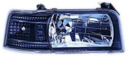Ford F250 IPCW Headlights - Diamond Cut with Corners - 1 Pair - CWS-530B2