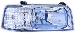 Ford Bronco IPCW Headlights - Diamond Cut with Corners - 1 Pair - CWS-530C2