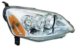 Honda Civic IPCW Headlights - Projector with Rings with Amber Reflector - 1 Pair - CWS-736C2