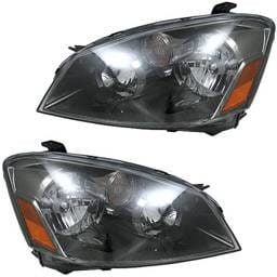 Nissan Altima Black Headlights