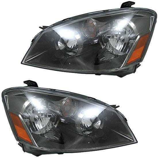 Nissan Altima Black Headlights