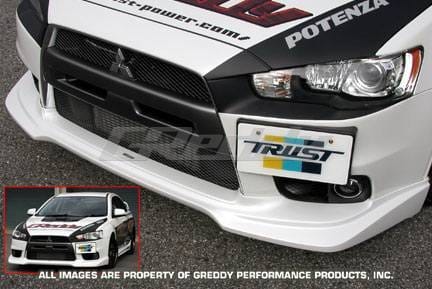 Mitsubishi Lancer Greddy Aero Front Lip - Urethane - 17030014