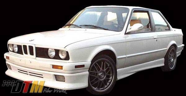 BMW 3 Series DTM Fiberwerkz Hartge Style Front Apron - E30-HARTGE-S
