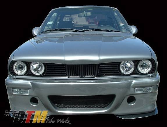 BMW 3 Series DTM Fiberwerkz E46 Style Front Bumper - E30-CSL-E46