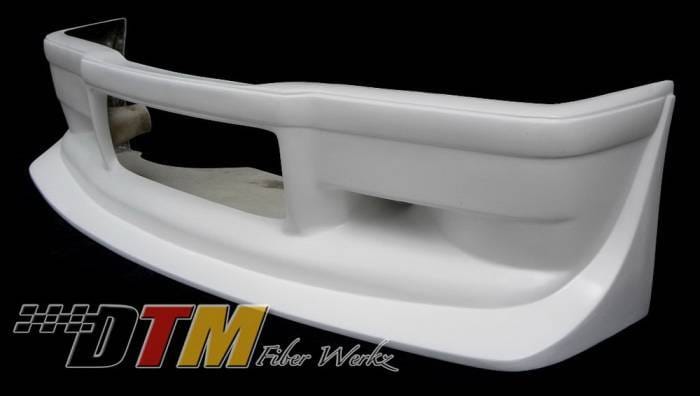 BMW 3 Series DTM Fiberwerkz GTR-S Style Front Bumper with Diffuser - E36GTR-SFron thumbnail 3