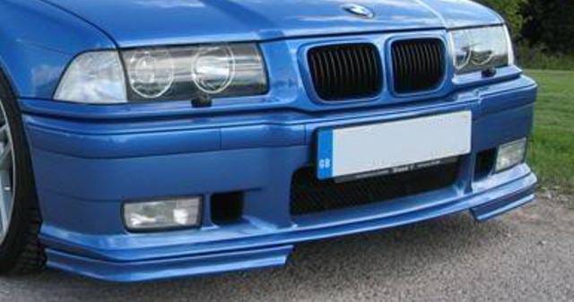 BMW 3 Series DTM Fiberwerkz LTW Velocity Style Front Corner Splitter - E36ltwveloci thumbnail 2