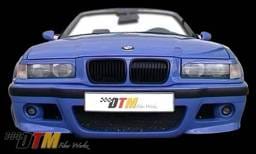 BMW 3 Series DTM Fiberwerkz E46 Style Front Bumper - E36-M3-E46-S