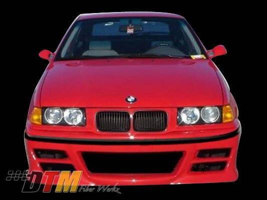 BMW 3 Series DTM Fiberwerkz Front Bumper - E36-DTM-STYL