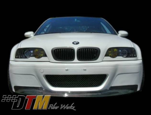 BMW 3 Series DTM Fiberwerkz M3 CSL Style Front Lip - E46M3CSL1Pie thumbnail 2