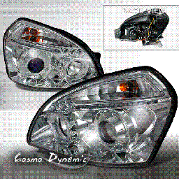 Chrome Halo Headlights