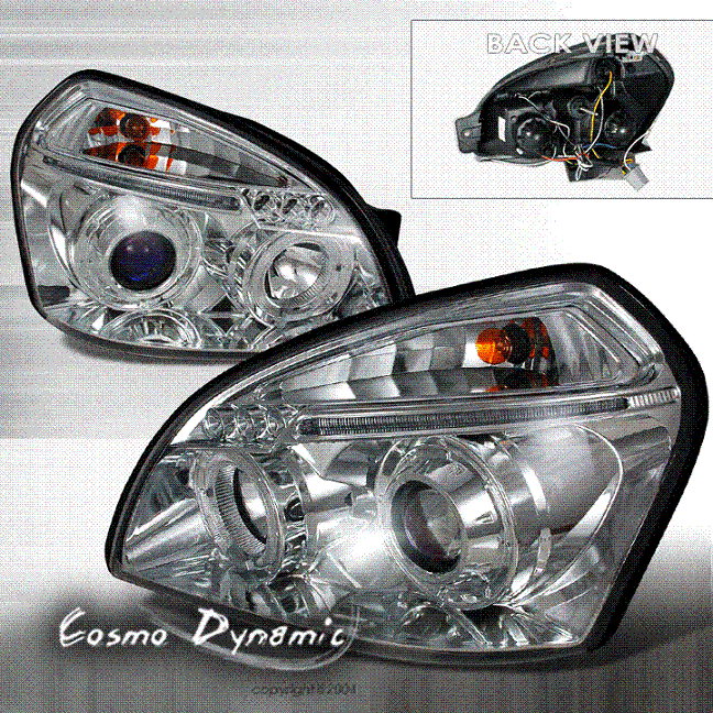 Chrome Halo Headlights