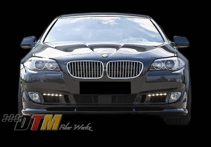 BMW 5 Series DTM Fiberwerkz HM Style Front Lip - F10HMLIP thumbnail 2