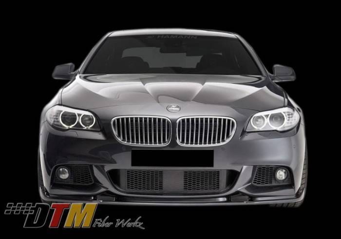 BMW 5 Series DTM Fiberwerkz M-Tech HM Style Front Lip - F10MHMLIP thumbnail 2