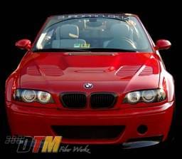 BMW 3 Series DTM Fiberwerkz CSL V1 Style Front Bumper - E46 CSL V1 S