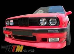 BMW 3 Series DTM Fiberwerkz E36 M3 Style Front Bumper - E30 E36 M3 S