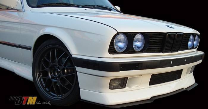 BMW 3 Series DTM Fiberwerkz RG Infinity Style Front Cup Lip - E30 RG Infin