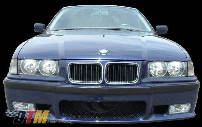 BMW 3 Series DTM Fiberwerkz OEM M3 Style Front Bumper - E36 OEM M3 S