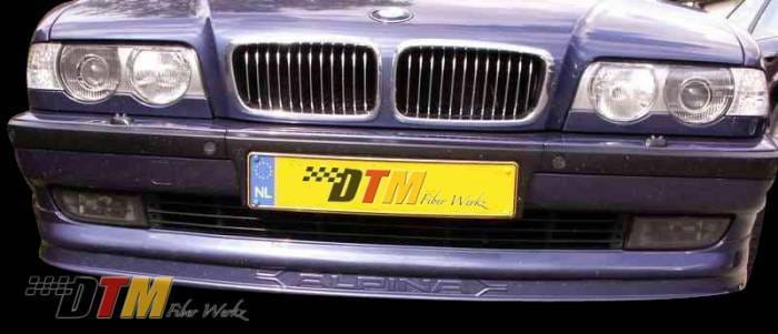 BMW 7 Series DTM Fiberwerkz Alpina Style Front Lip - E38 ALPINA S thumbnail 5
