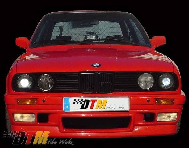 BMW 3 Series DTM Fiberwerkz BRYTN Style Front Bumper - E30 BRYTN St