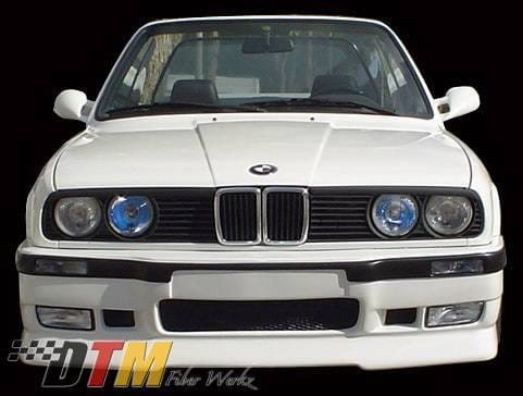 BMW 3 Series DTM Fiberwerkz E36 M3 Style Front Bumper - E30 E36 M3 S thumbnail 3