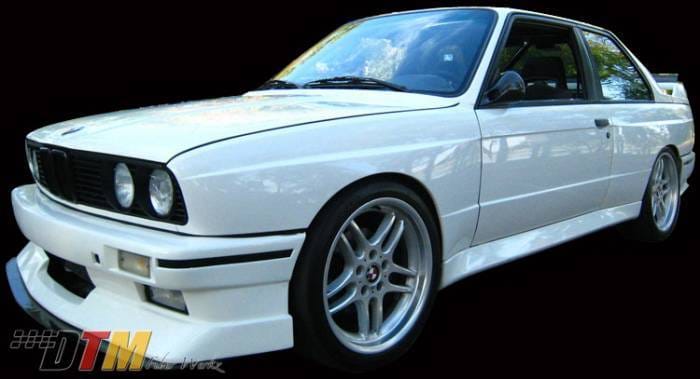 BMW 3 Series DTM Fiberwerkz M3 Evo Style Front Bumper - E30 M3 Evo S thumbnail 2