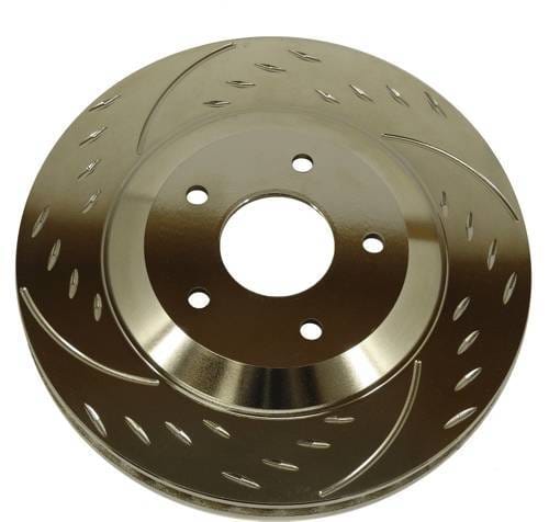 Ford F150 SP Performance Diamond Slot Vented Front Rotors - D54-091 thumbnail 2