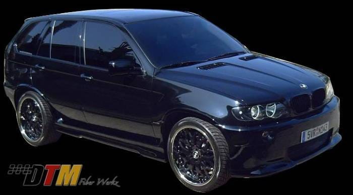 BMW X5 DTM Fiberwerkz M5 Style Front Bumper - X5 E53 M5 St thumbnail 3