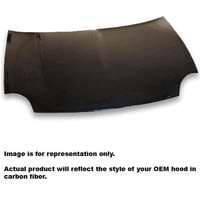 JSP America Carbon Fiber Hood S Scoop - CFH003S