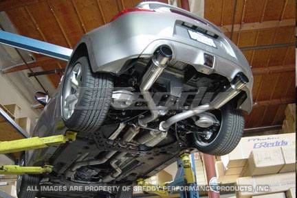 Nissan 370Z Greddy Turbo Racing Ti-C Catback Exhaust System with Dual Mufflers - 10127911