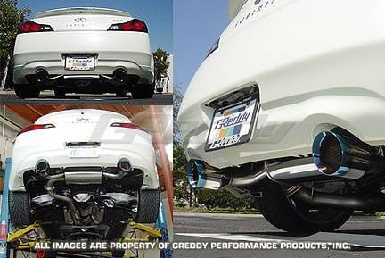 Infiniti G37 Greddy Spectrum Elite Exhaust System - 10127961