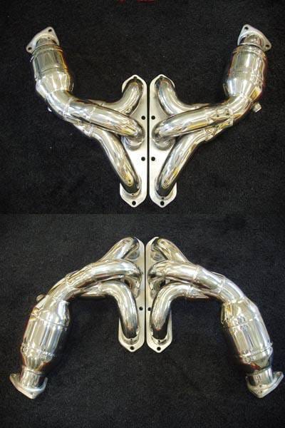Boxster Sport Headers with Sport Cats