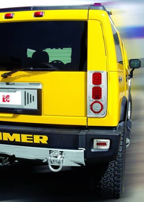 Hummer H2 IPCW Taillights - LED - 1 Pair - LEDT-343C