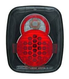Jeep Wrangler IPCW Taillights - LED - 1 Pair - LEDT-407CB