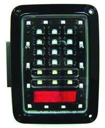 Jeep Wrangler IPCW Taillights - LED - 1 Pair - LEDT-420CB