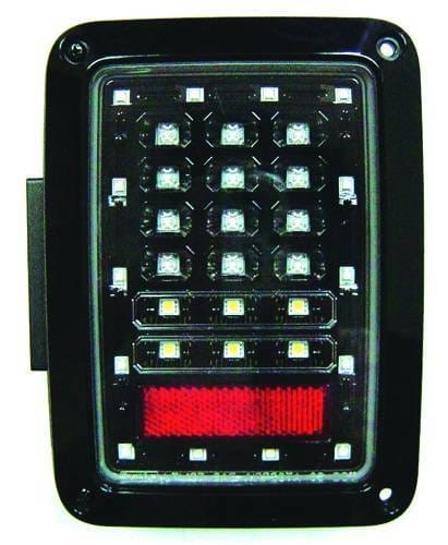 Jeep Wrangler IPCW Taillights - LED - 1 Pair - LEDT-420CB