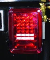 Jeep Wrangler IPCW Taillights - LED - 1 Pair - LEDT-420CR