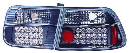 Honda Civic 2DR IPCW Taillights - LED - 1 Pair - LEDT-729B2