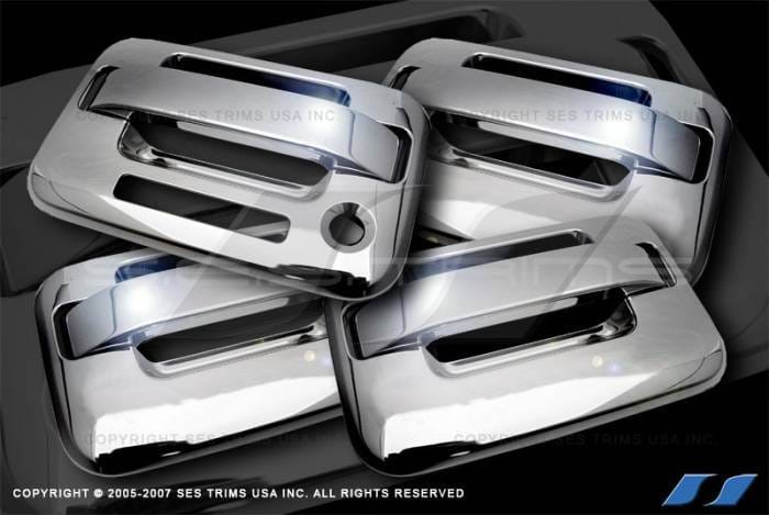 Ford F150 SES Trim ABS Chrome Door Handles - without Keyless Entry - DH509-4K