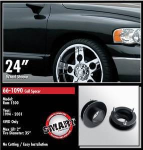 ReadyLift Coil Spacer Suspension Leveling Kit - 2 Inch Lift 35 Inch Max Tire Dia